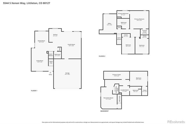 5544 S Xenon Way, Littleton, CO 80127