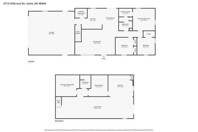 2713 Hillcrest Drive, Ionia, MI 48846