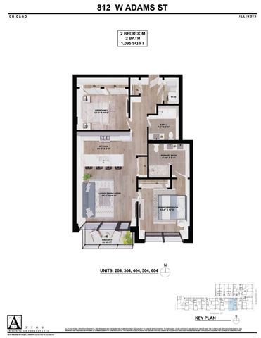 812 W Adams Street 604, Chicago, IL 60607