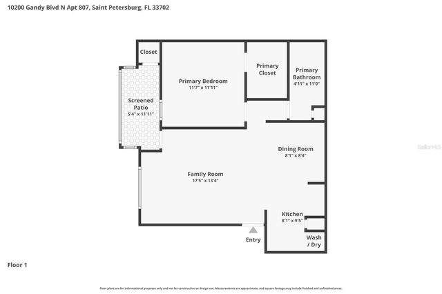 10200 GANDY BOULEVARD N 807, St Petersburg, FL 33702