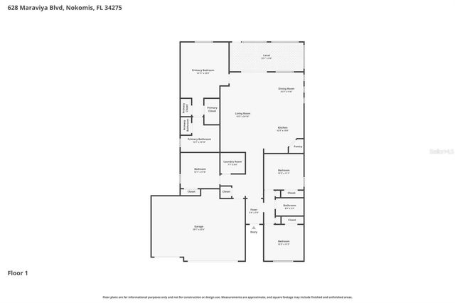 628 MARAVIYA BOULEVARD, Nokomis, FL 34275