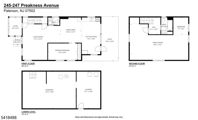 245 Preakness Ave, Paterson City, NJ 07502