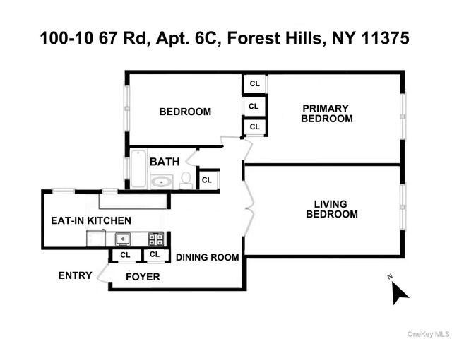 10010 67th Road 6C, Forest Hills, NY 11375
