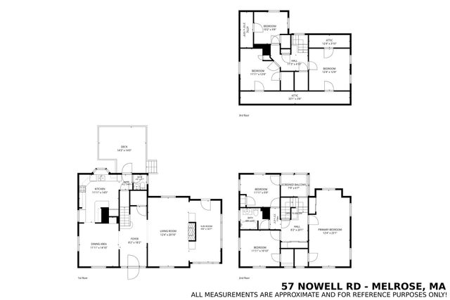 57 Nowell Rd, Melrose, MA 02176