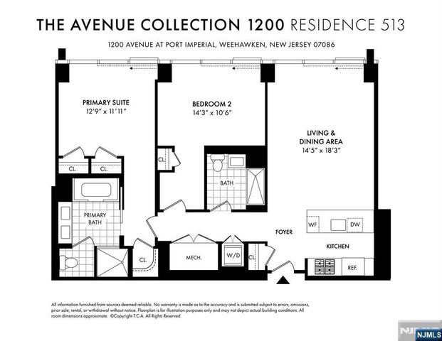 1200 Ave At Port Imperial 513, Weehawken, NJ 07086