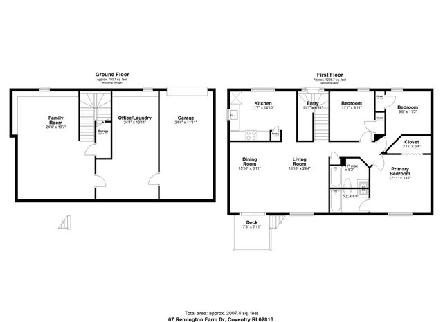 67 Remington Farm Drive, Coventry, RI 02816