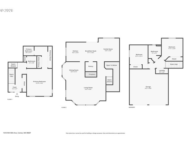 1418 Nw 30TH Ave, Camas, WA 98607