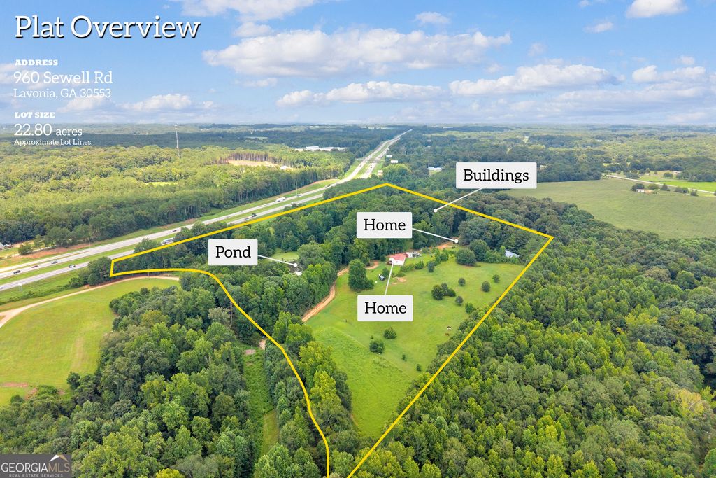 960 Sewell Road, Lavonia, GA 30553