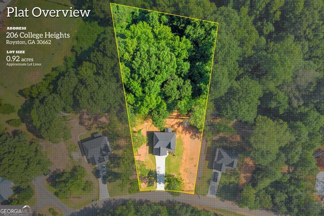 206 College Heights, Royston, GA 30662