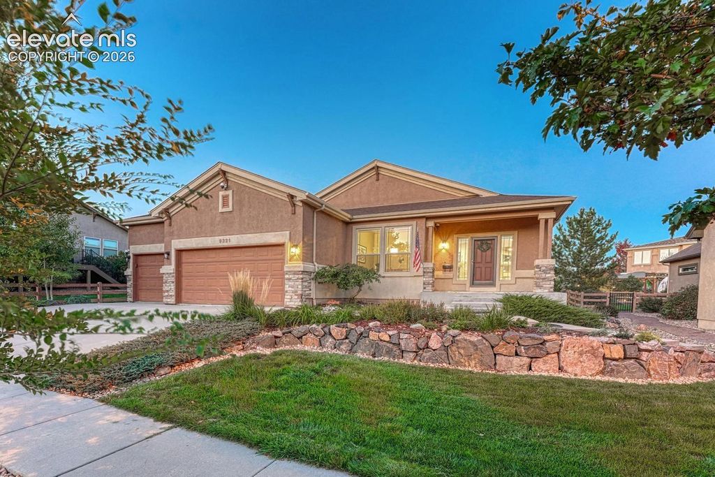 9321 Sky King Drive, Colorado Springs, CO 80924 — exterior