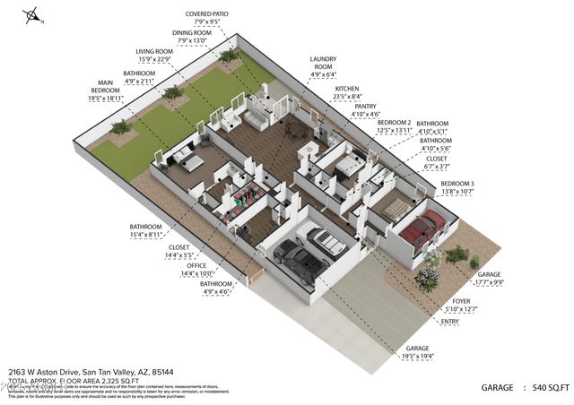 2163 W ASTON Drive, San Tan Valley, AZ 85144