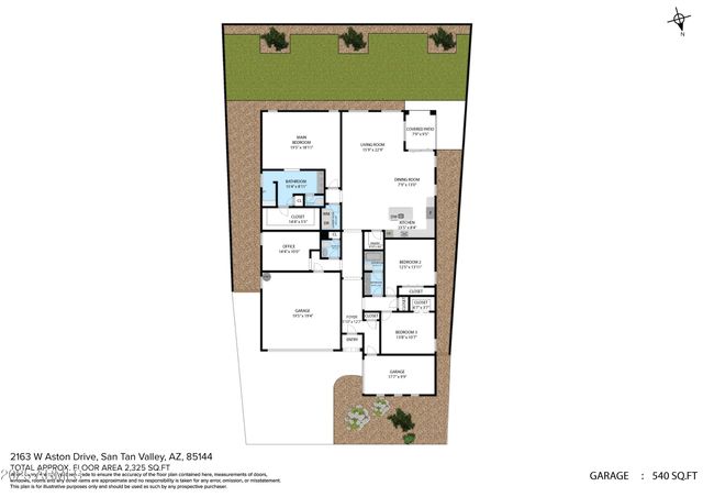 2163 W ASTON Drive, San Tan Valley, AZ 85144