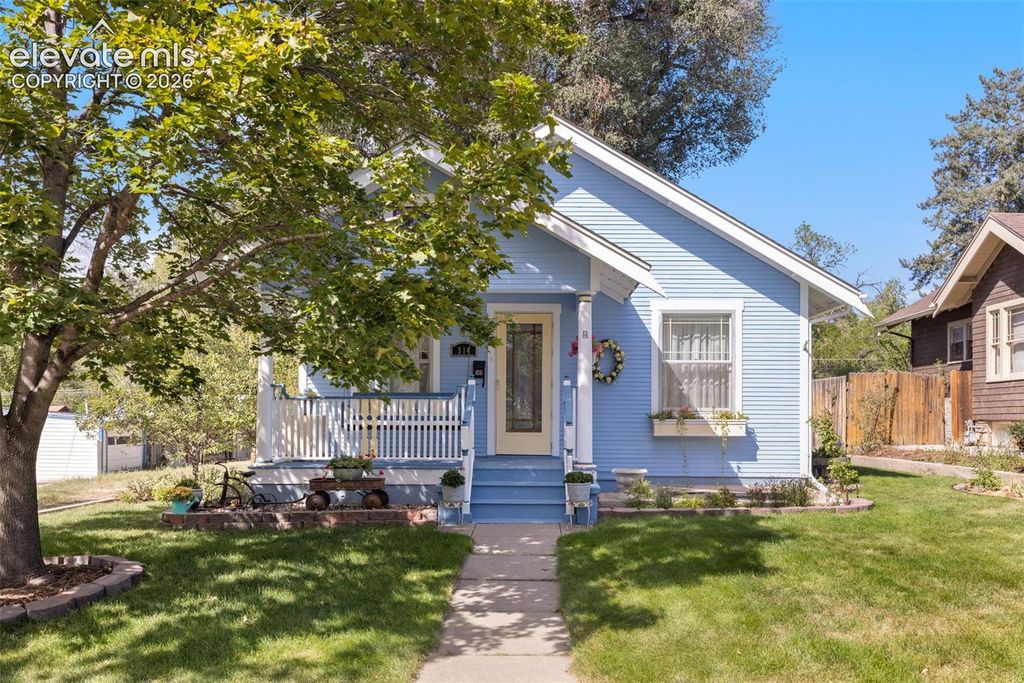 514 Custer Avenue, Colorado Springs, CO 80903 — exterior