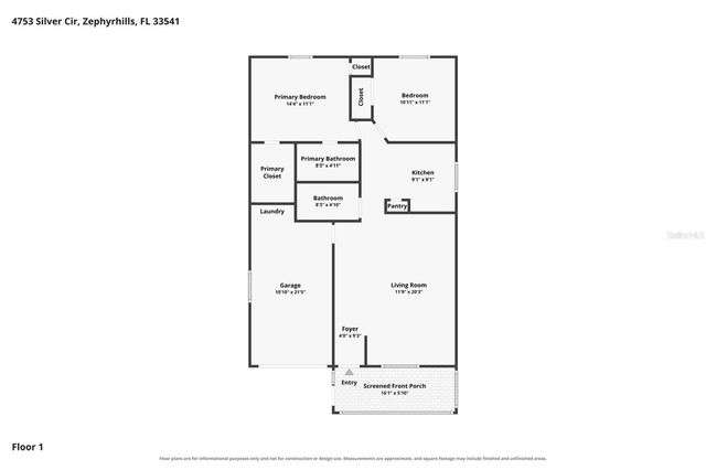 4753 SILVER CIRCLE, Zephyrhills, FL 33541