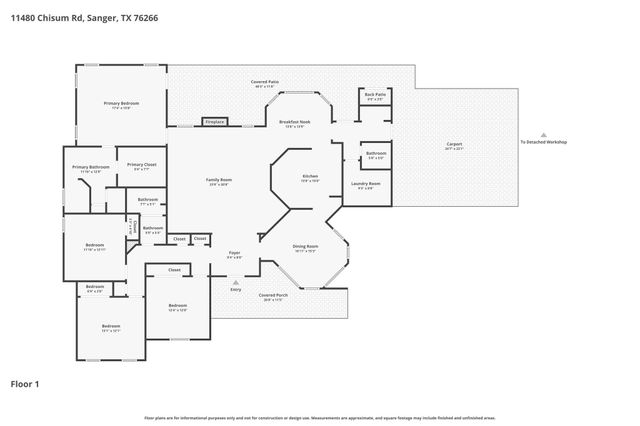 11480 Chisum Road, Sanger, TX 76266