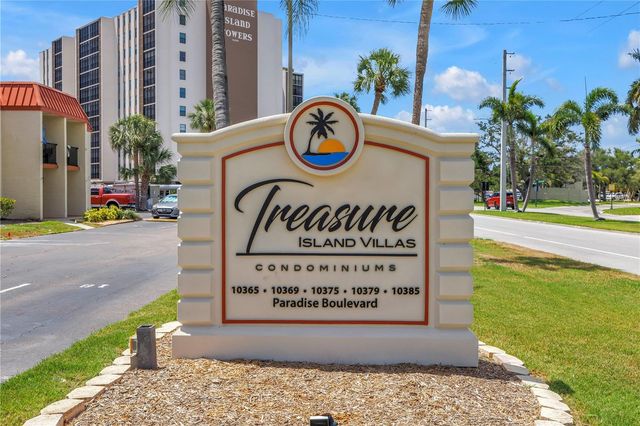 10375 PARADISE BOULEVARD 51, Treasure Island, FL 33706