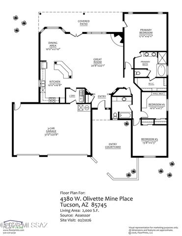 4380 W Olivette Mine Place, Tucson, AZ 85745