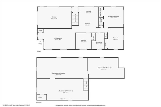 361 20TH AVENUE SOUTH, Wisconsin Rapids, WI 54495