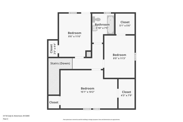 517 W Cady STREET, Watertown, WI 53094