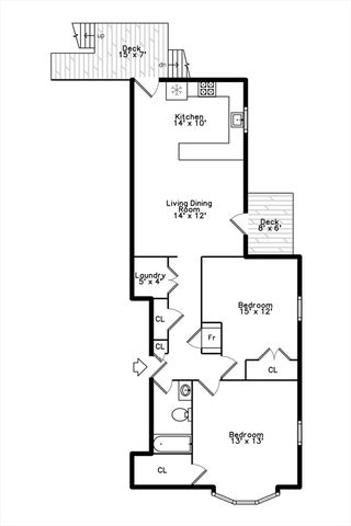 87 Ash St 2-2, Waltham, MA 02453