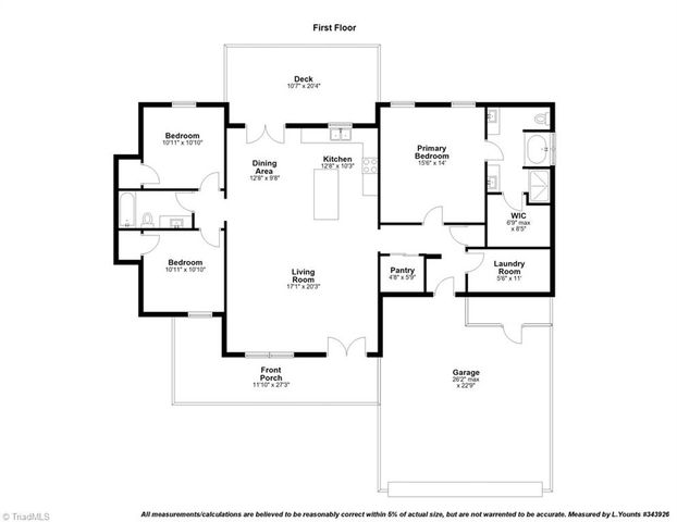 1807 Bramblewood Trail, Pfafftown, NC 27040