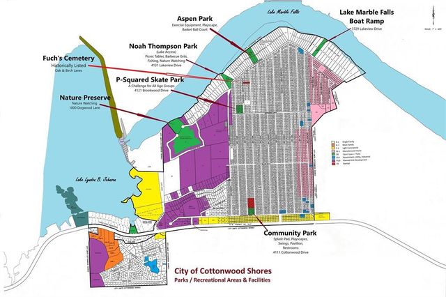 600 Fir LN, Cottonwood Shores, TX 78657