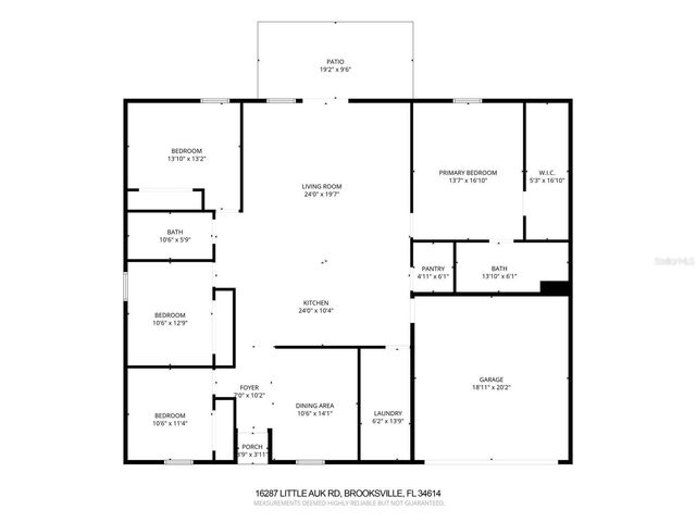 16287 LITTLE AUK ROAD, Weeki Wachee, FL 34614