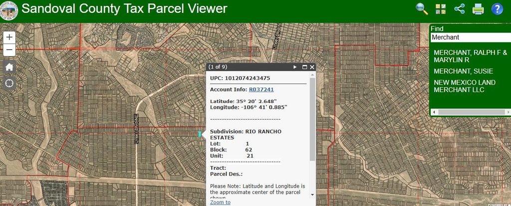 Rio Rancho Estates U21 B62 L1 NE, Rio Rancho, NM 87124
