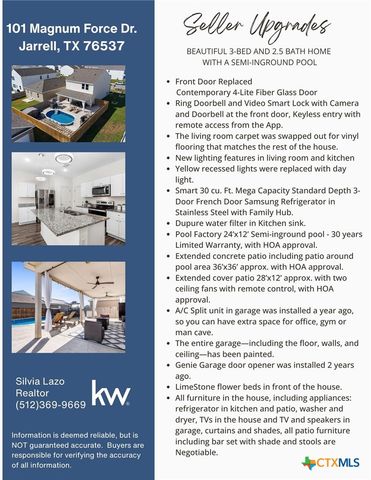 101 Magnum Force Drive, Jarrell, TX 76537