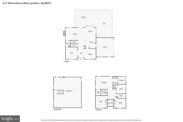611 WINTERBERRY BLVD, Jackson Township, NJ 08527