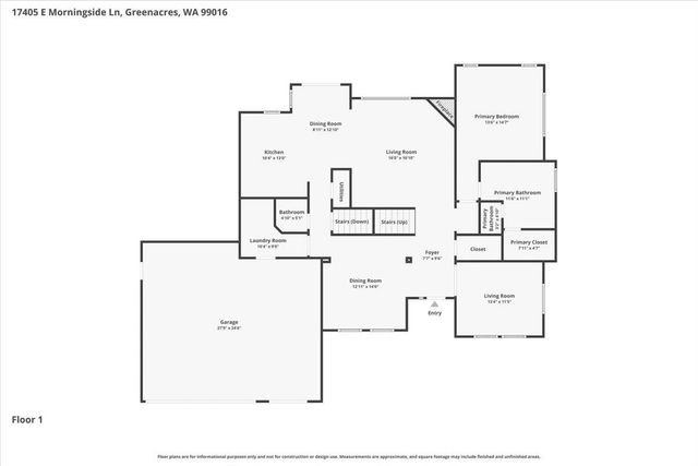 17405 E Morningside Ln, Greenacres, WA 99016