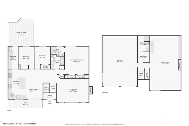 6111 Hawthorne Terrace NE NE, Tacoma, WA 98422