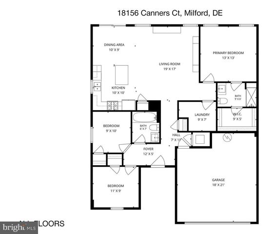 18156 CANNERS CT, Milford, DE 19963