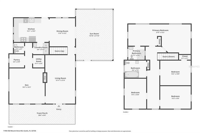 1190 OLD MOUNT DORA ROAD, Eustis, FL 32726