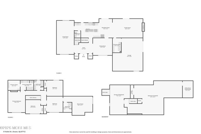 9 Violet Drive, Ocean Twp, NJ 07712