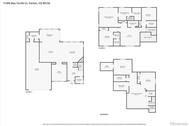 11405 Box Turtle Court, Parker, CO 80134