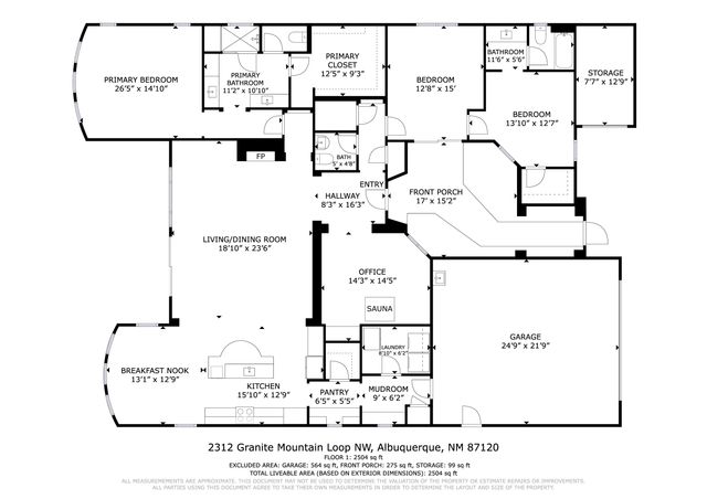2312 Granite Mountain Loop NW, Albuquerque, NM 87120