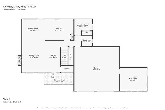 420 Misty Oaks Street, Azle, TX 76020