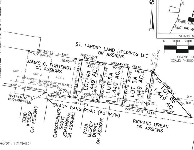 Lot 5a Shady Oaks Road, Opelousas, LA 70570