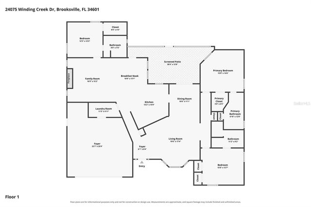 24075 WINDING CREEK DRIVE, Brooksville, FL 34601
