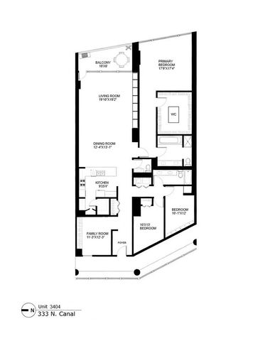 333 N Canal Street 3404, Chicago, IL 60606