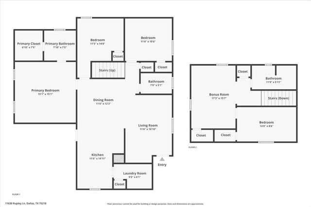 11630 Rupley Lane, Dallas, TX 75218