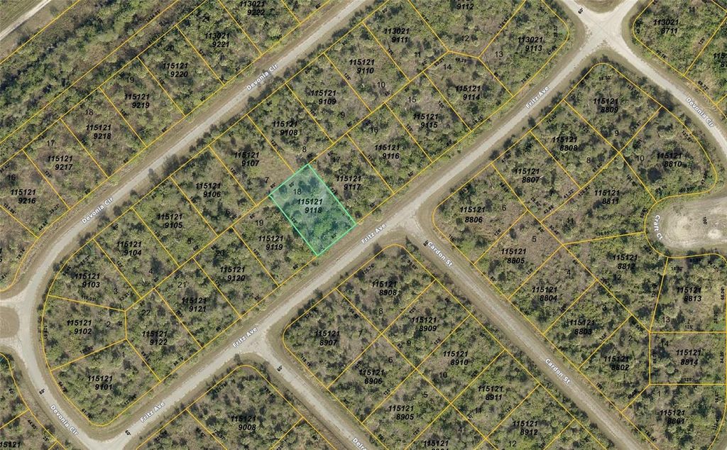 Lot 18 FRITZ AVENUE, North Port, FL 34288