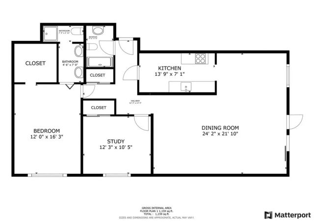 1045 N Kings Road 105, West Hollywood, CA 90069