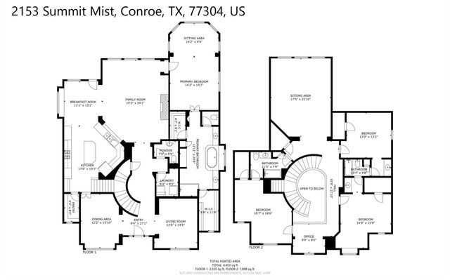 2153 Summit Mist Drive, Conroe, TX 77304