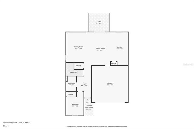 43 WILLOW STREET, Palm Coast, FL 32164