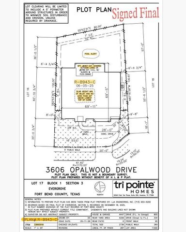 3606 Opalwood Drive, Richmond, TX 77406