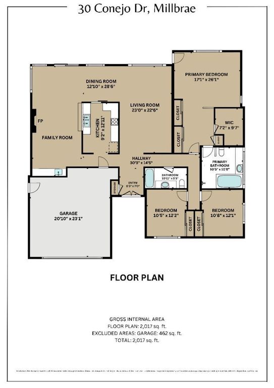 Image 62 of property listing at 30 Conejo Drive, Millbrae, CA 94030