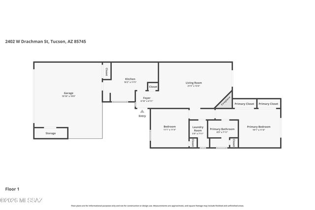 2402 W Drachman Street, Tucson, AZ 85745
