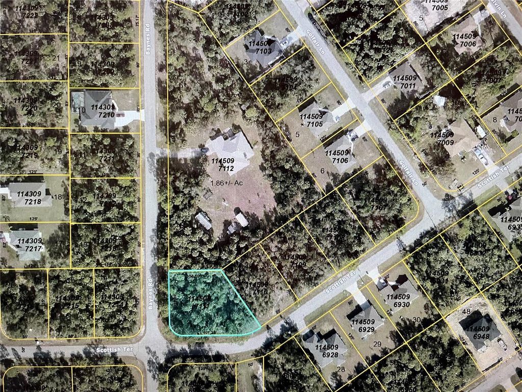LOT 11 SCOTTISH TERRACE, North Port, FL 34288